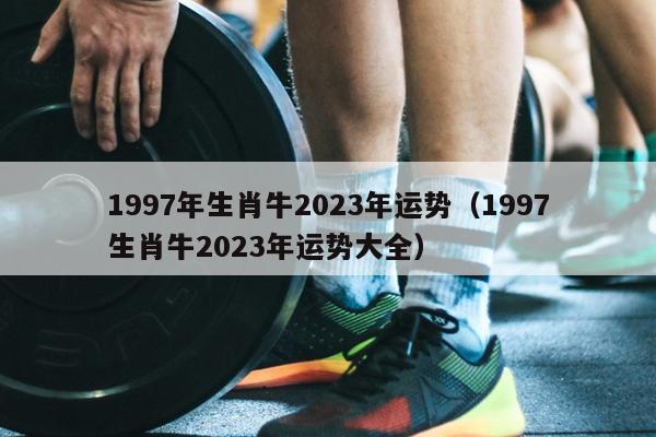 1997年生肖牛2023年运势（1997生肖牛2023年运势大全）