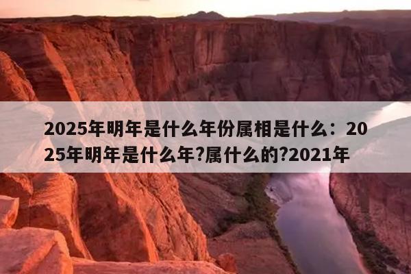 2025年明年是什么年份属相是什么：2025年明年是什么年?属什么的?2021年